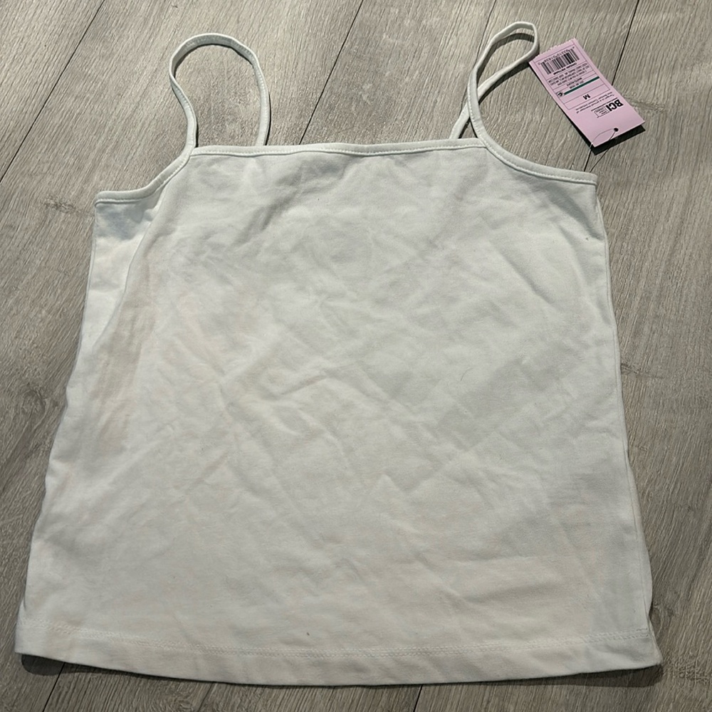 Target Wild Fable women’s tank Crop size Medium. White, never worn